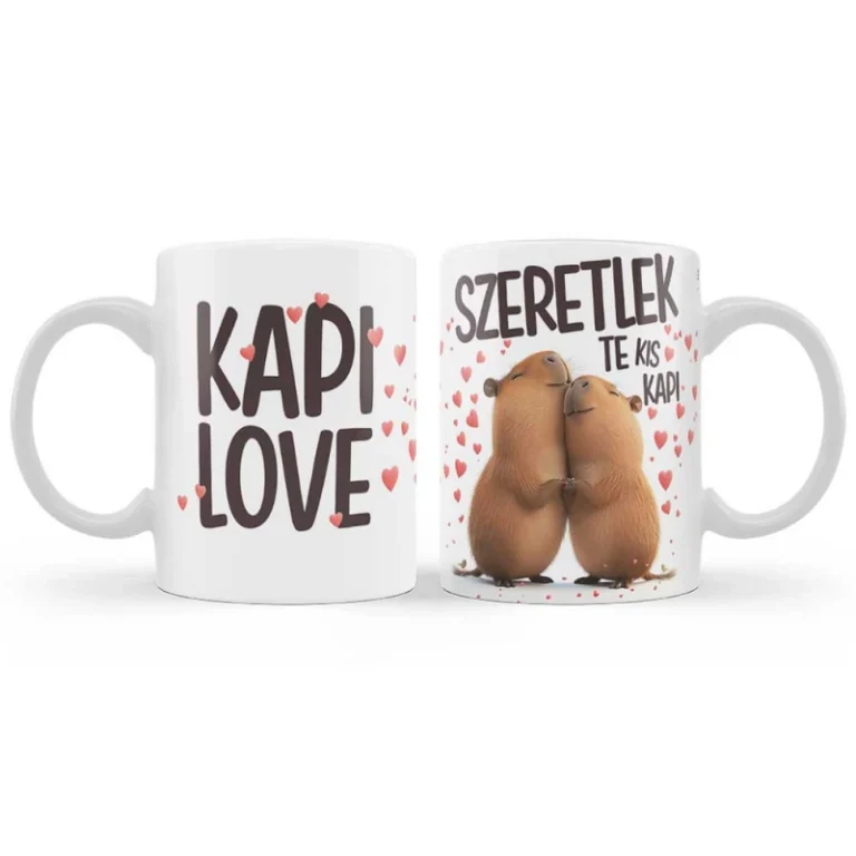 Kapi Love bögre, Szeretlek te kis kapi