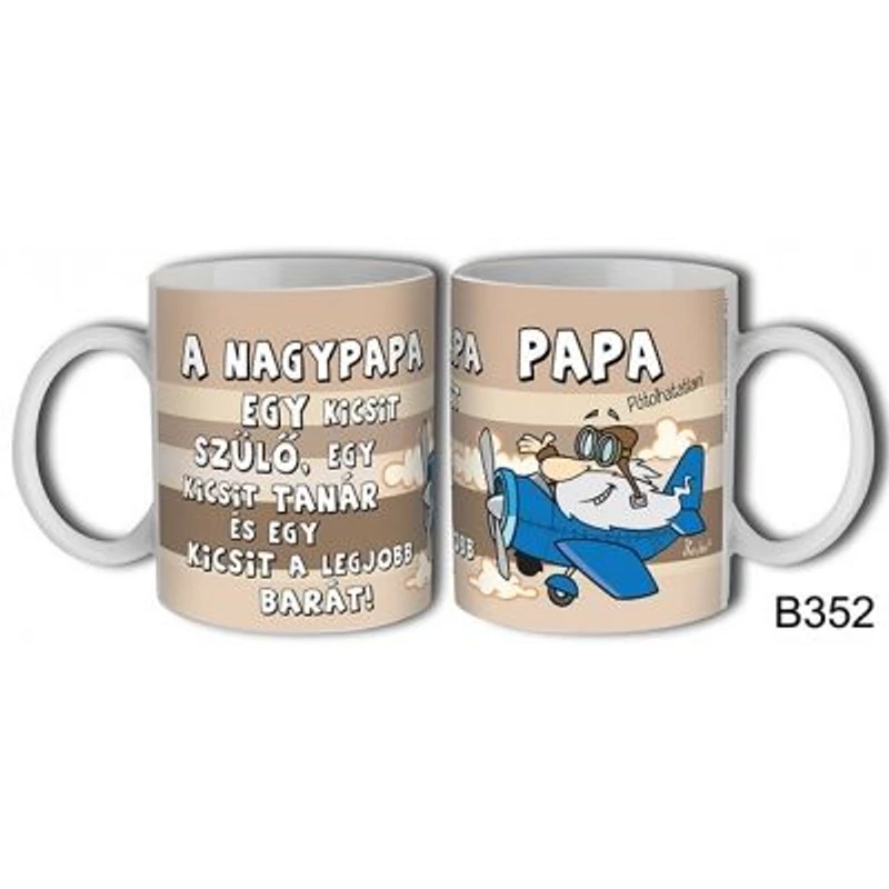 Bögre - Papa pótolhatatlan