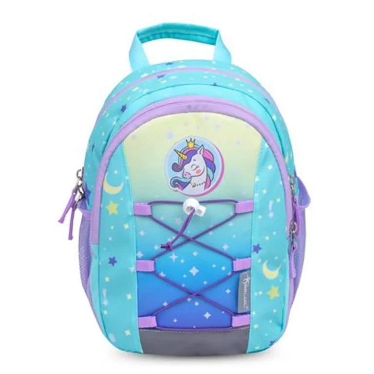 Hátizsák, cipzáras, BELMIL "Mini Kiddy Cute Unicorn", unikornis