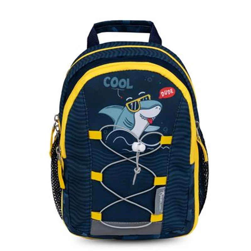 Hátizsák, cipzáras, BELMIL "Mini Kiddy Cool Dude", cápa