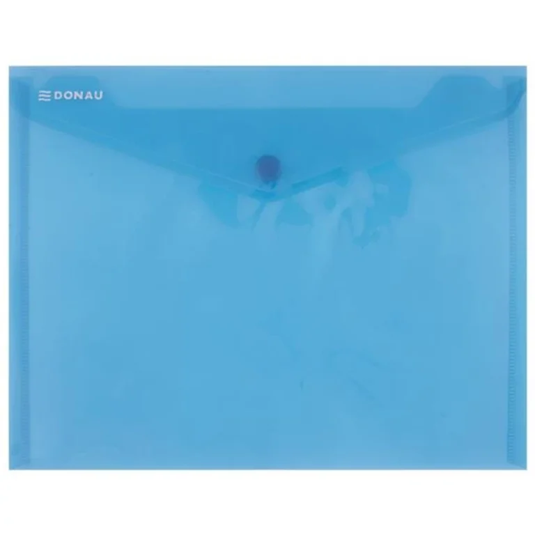 Irattartó tasak,A5, PP, patentos, DONAU, kék