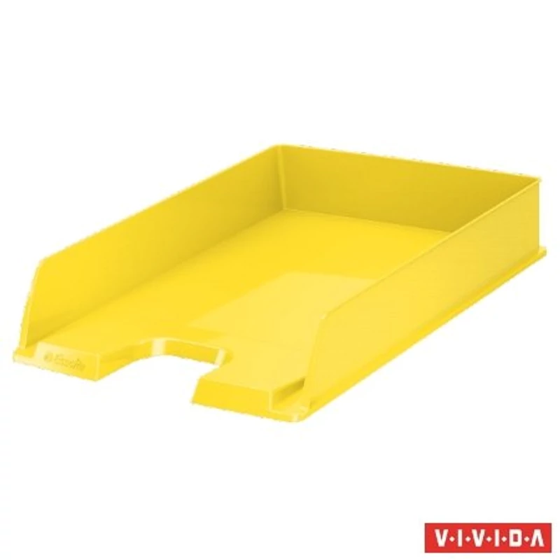 Irattálca, műanyag, ESSELTE "Europost", Vivida sárga