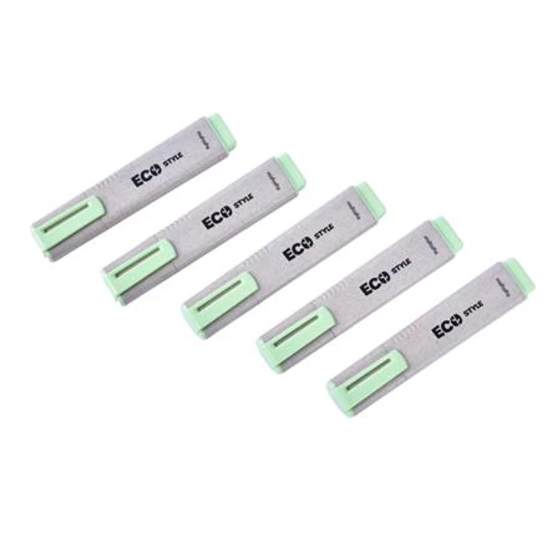 Szövegkiemelő, 1-4 mm, FLEXOFFICE "HL05 Eco Style", zöld,Szövegkiemelő, 1-4 mm, FLEXOFFICE "HL05 Eco Style", zöld