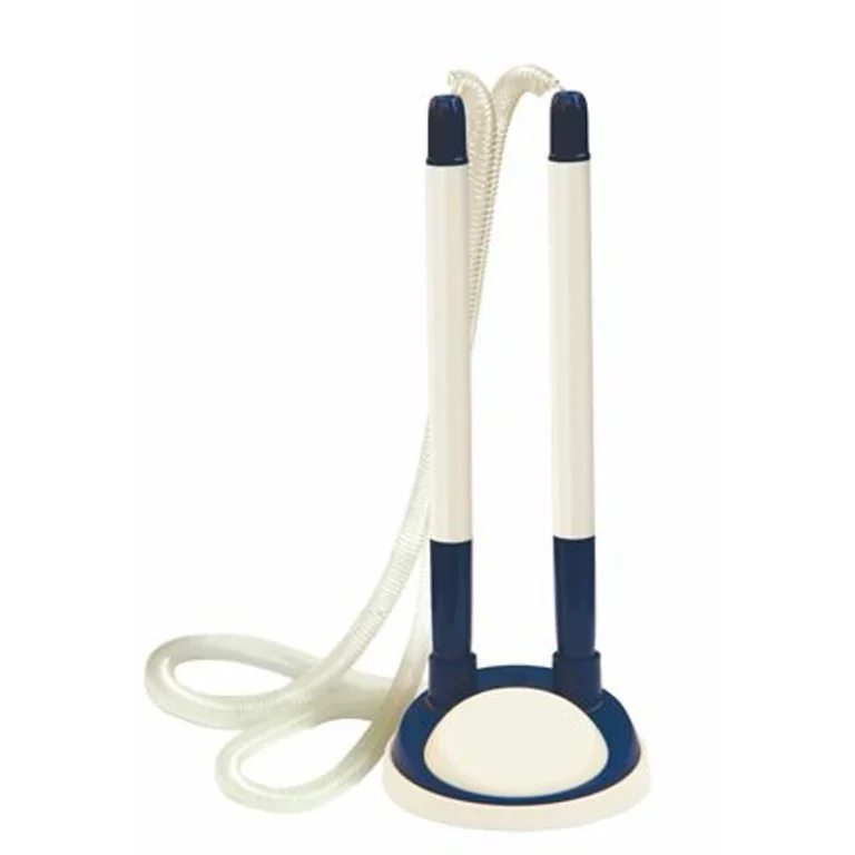 Ügyféltoll, 0,7 mm, kék tolltest, dupla, FLEXOFFICE „Smart Holder”, kék