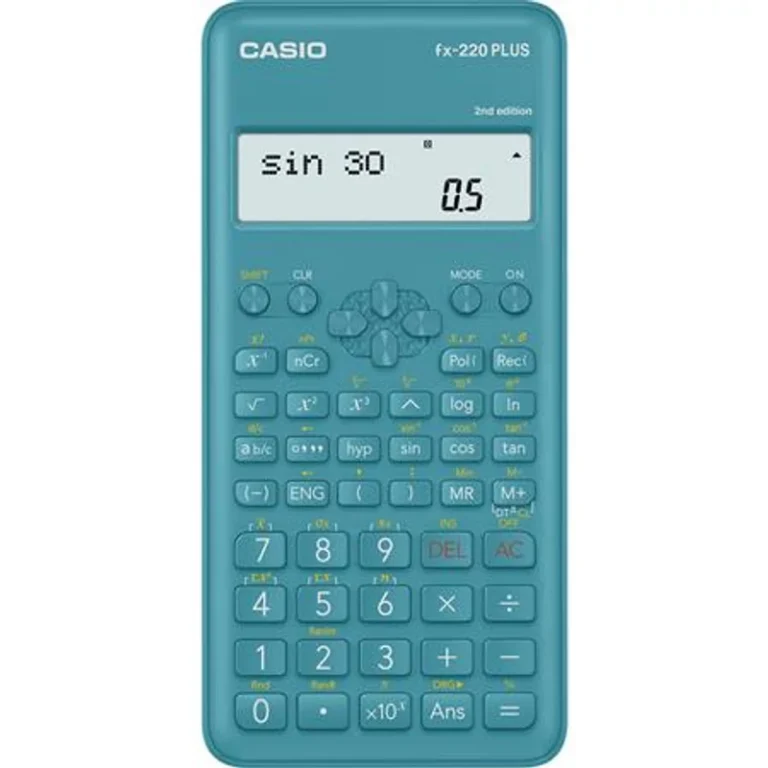 Számológép, tudományos, 181 funkció, CASIO „FX-220Plus 2E”
