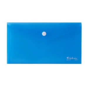Irattartó tasak, DL, PP, patentos, VICTORIA OFFICE, kék