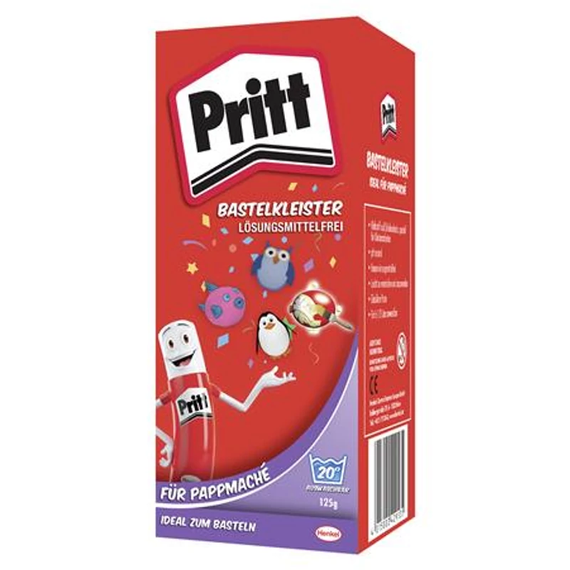Papírmasé ragasztó, 125 g, HENKEL „Pritt”