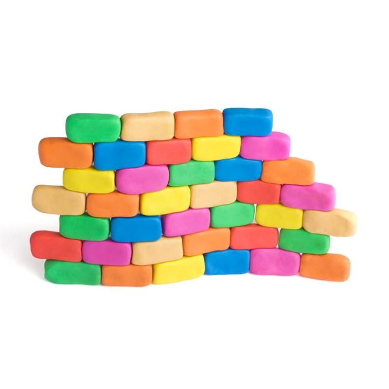 Gyurma, 200 g, 10 szín, KORES "Plastilina"