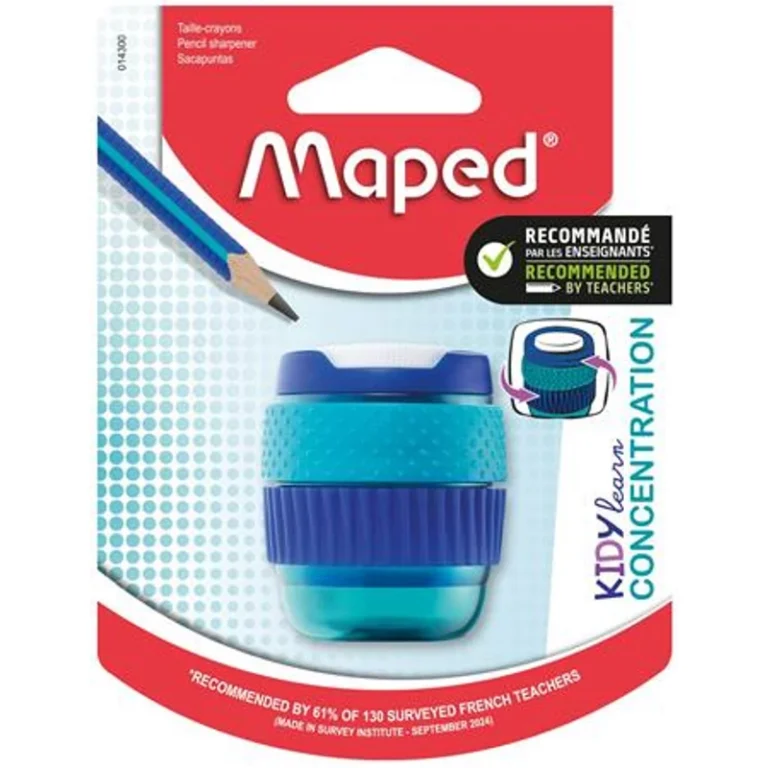 Hegyező, egylyukú, tartályos, MAPED "Kidy Learn Concentration"