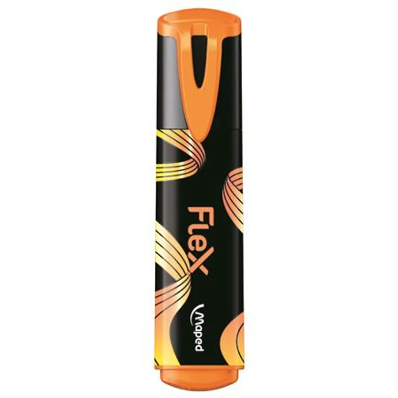 Szövegkiemelő készlet, 1-5 mm, MAPED "Fluo Peps Flex", 4 különböző szín