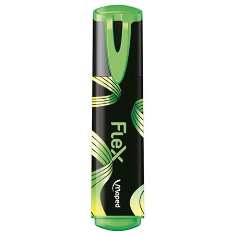 Szövegkiemelő készlet, 1-5 mm, MAPED "Fluo Peps Flex", 4 különböző szín