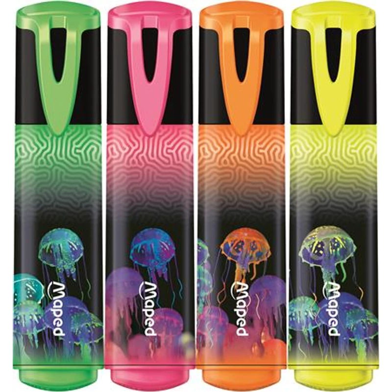 Szövegkiemelő készlet, 1-5 mm, MAPED "Deepsea Paradise Fluo Peps", 4 különböző szín,Szövegkiemelő készlet, 1-5 mm, MAPED "Deepsea Paradise Fluo Peps", 4 különböző szín,Szövegkiemelő készlet, 1-5 mm, MAPED "Deepsea Paradise Fluo Peps", 4 különböző szín,Szövegkiemelő készlet, 1-5 mm, MAPED "Deepsea Paradise Fluo Peps", 4 különböző szín,Szövegkiemelő készlet, 1-5 mm, MAPED "Deepsea Paradise Fluo Peps", 4 különböző szín