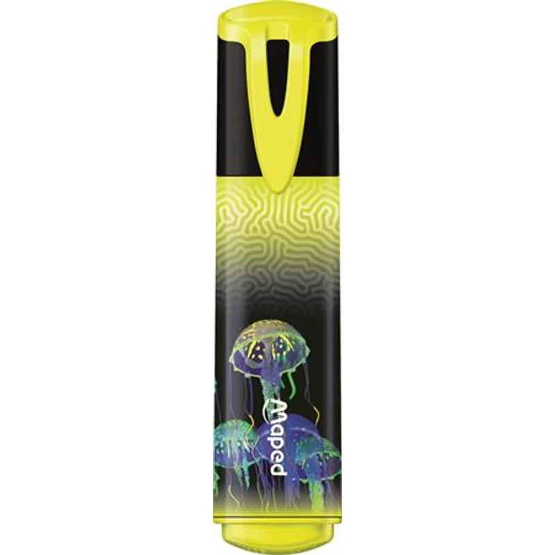 Szövegkiemelő készlet, 1-5 mm, MAPED "Deepsea Paradise Fluo Peps", 4 különböző szín
