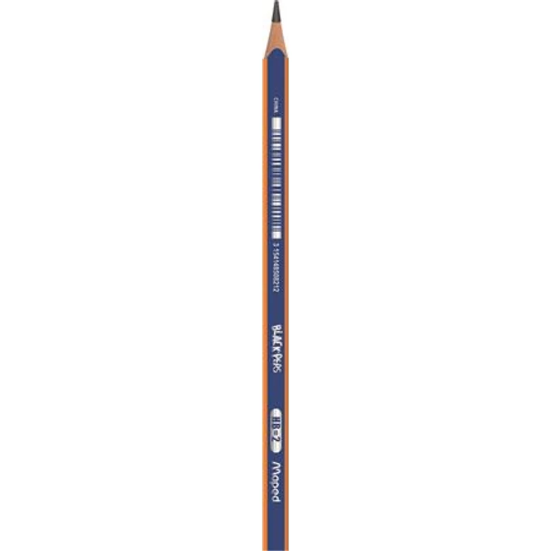 Grafitceruza, HB, háromszögletű, MAPED "Black`Peps Navy"