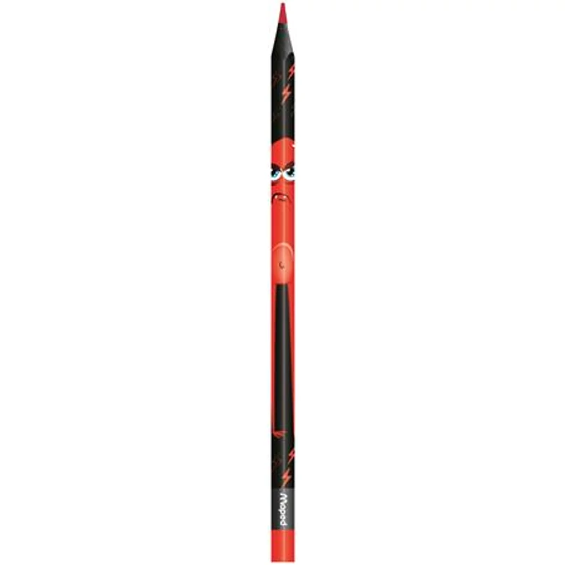 Filctoll és színes ceruza készlet, MAPED "Color`Peps Monster" 12 + 15 különböző szín
