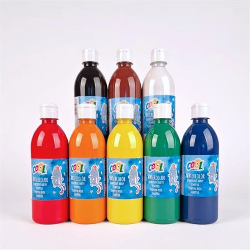 Tempera, COOL BY VICTORIA, 500 ml, fekete,Tempera, COOL BY VICTORIA, 500 ml, fekete