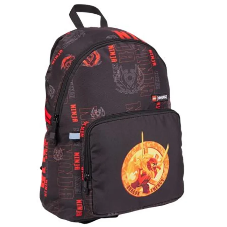 Hátizsák, LEGO "Ninjago Dragon Energy", fekete-mintás