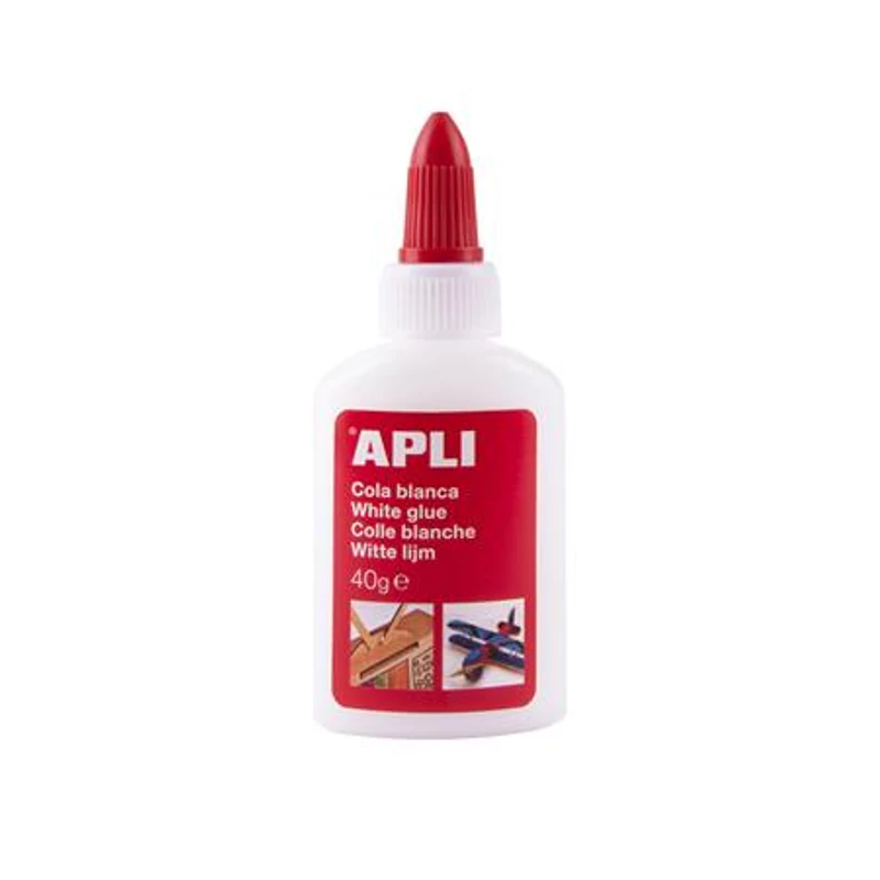 Hobbiragasztó, 40 g, APLI „White Glue”
