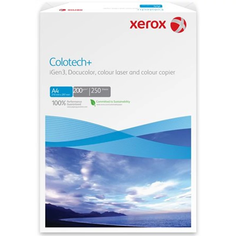 Másolópapír, digitális, A4, 200 g, XEROX „Colotech”