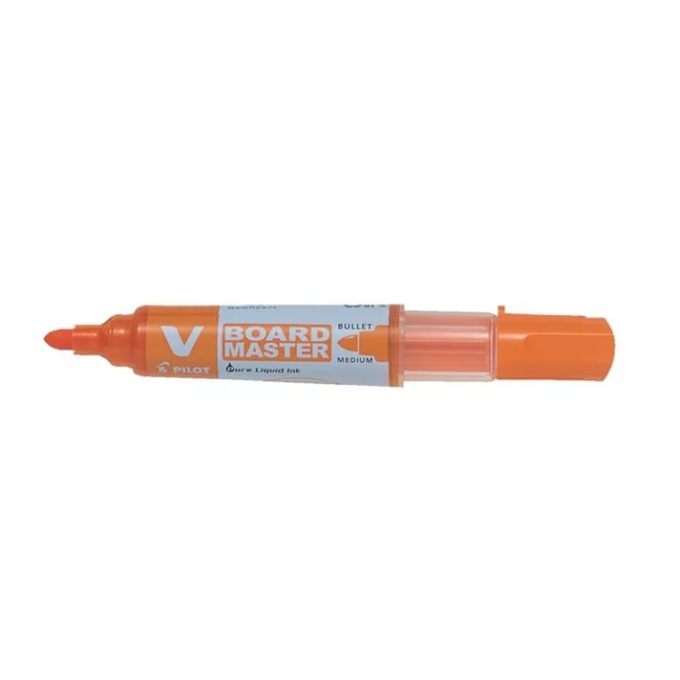 Táblamarker, 2,3 mm, kúpos, PILOT „V-Board Master”, narancssárga
