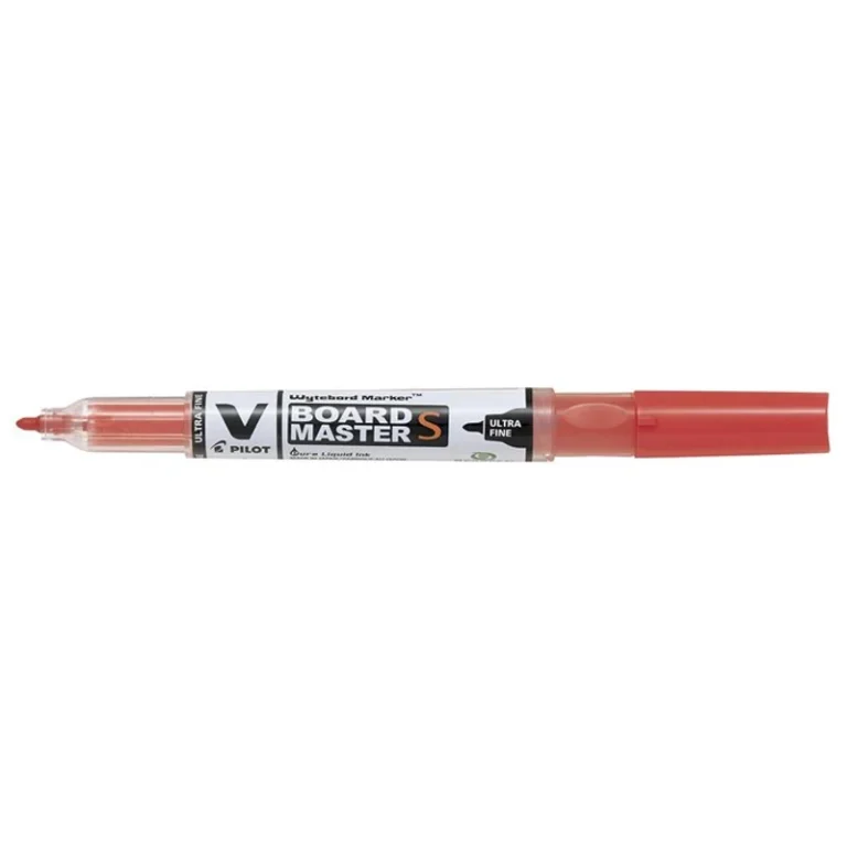 Táblamarker, 0,8 mm, UF, kúpos, PILOT "V-Board Master S", piros