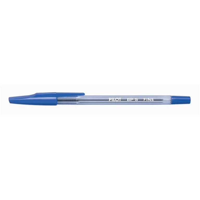 Golyóstoll, 0,27 mm, kupakos, PILOT "BP-S", kék