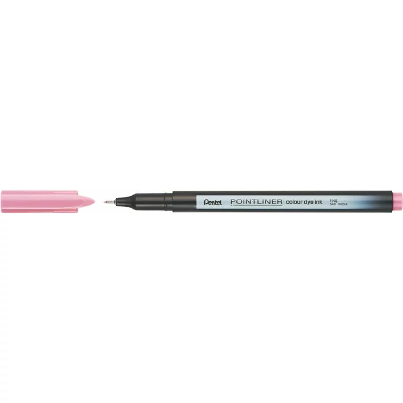Tűfilc, 0,4 mm, PENTEL "Pointliner", babarózsaszín