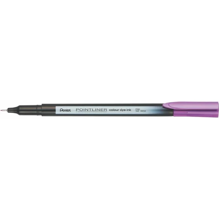 Tűfilc, 0,4 mm, PENTEL "Pointliner", mályvalila