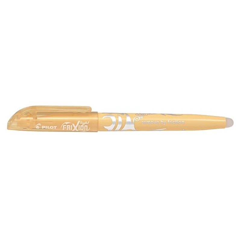 Szövegkiemelő, 1-3,3 mm, törölhető, PILOT "Frixion Light Soft", pasztellnarancs