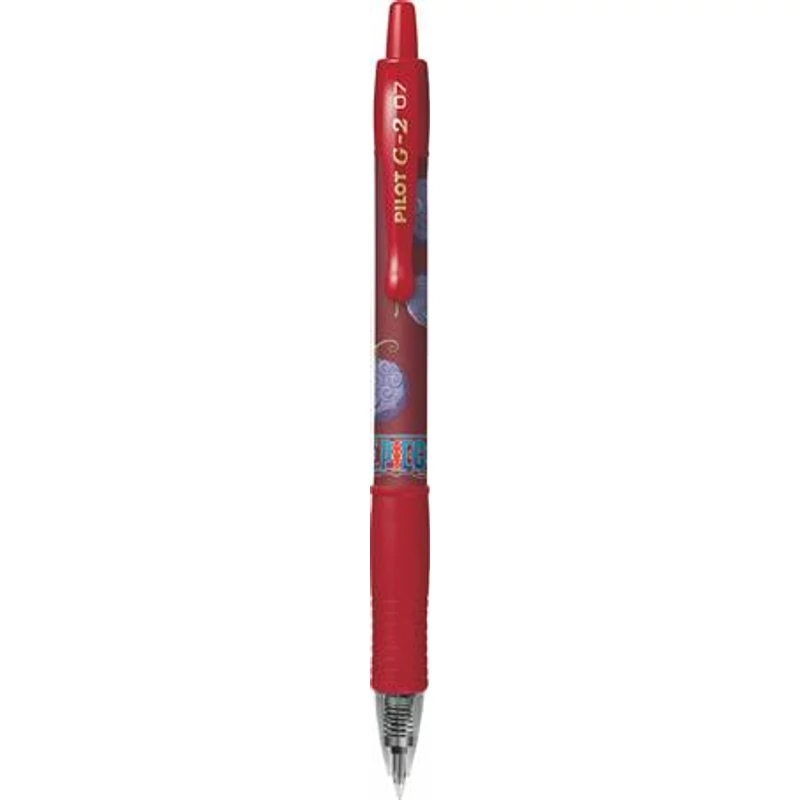 Zseléstoll, 0,32 mm, nyomógombos, PILOT "G-2 One Piece", piros