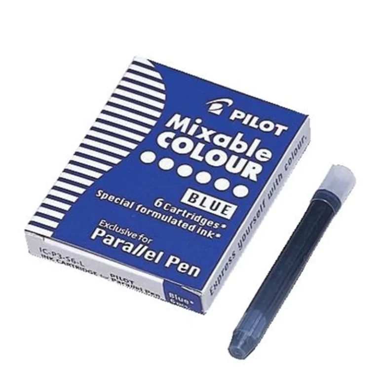 Töltőtoll patron, PILOT „Parallel Pen”, kék