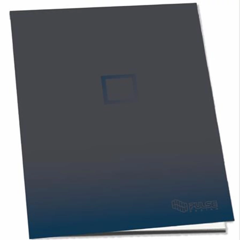 Füzet, tűzött, A4, kockás, 52 lap, PULSE "Dark Colours"