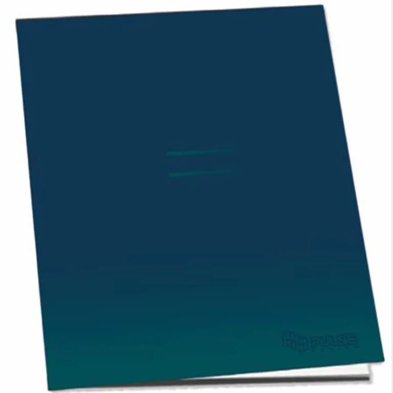 Füzet, tűzött, A5, vonalas, 52 lap, PULSE "Dark Colours"