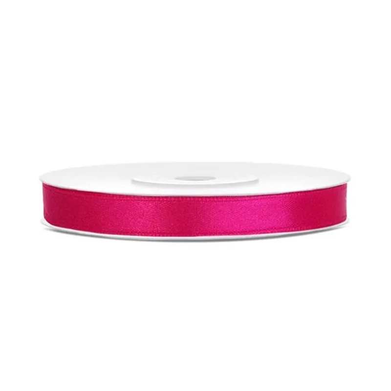 Szatén szalag, 6 mm, pink