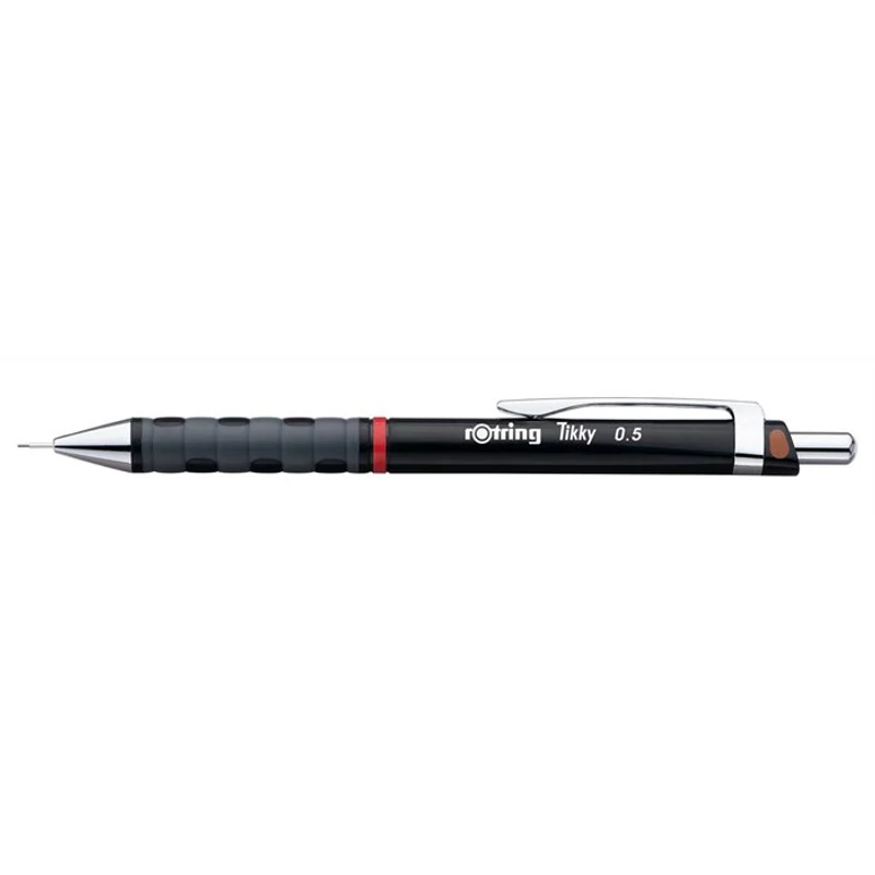 Nyomósirón, 0,5 mm, ROTRING „Tikky T”, fekete