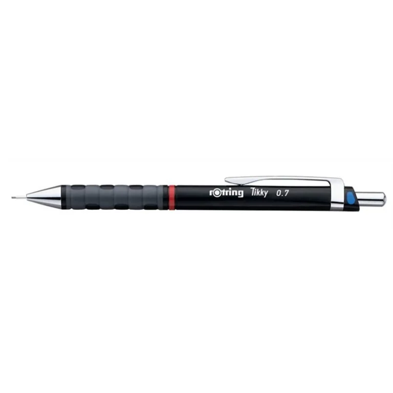 Nyomósirón, 0,7 mm, ROTRING "Tikky T", fekete