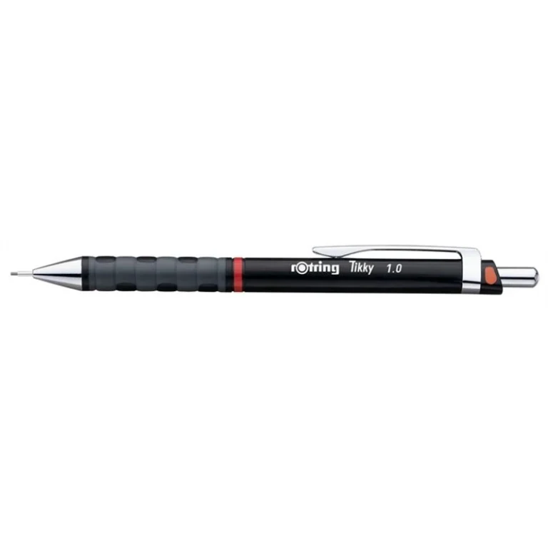 Nyomósirón, 1 mm, ROTRING „Tikky T”, fekete