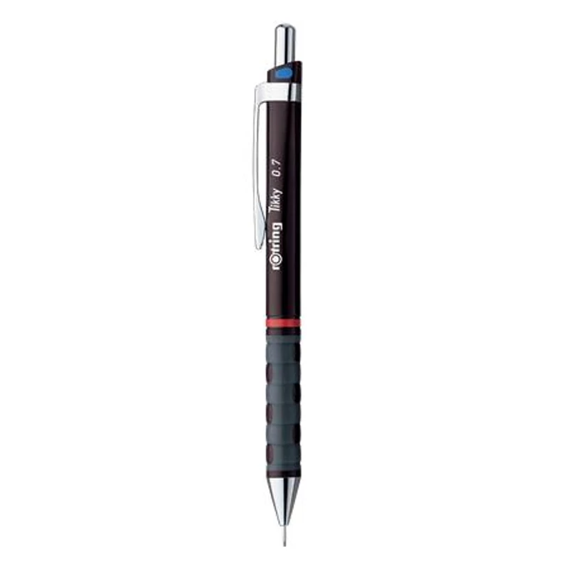 Nyomósirón, 0,7 mm, ROTRING "Tikky T", bordó