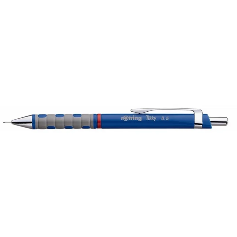 Nyomósirón, 0,5 mm, ROTRING „Tikky”, kék