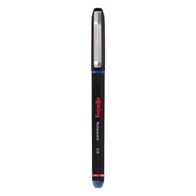 Rollertoll, 0,5 mm, kupakos, ROTRING "Rollerpoint", kék