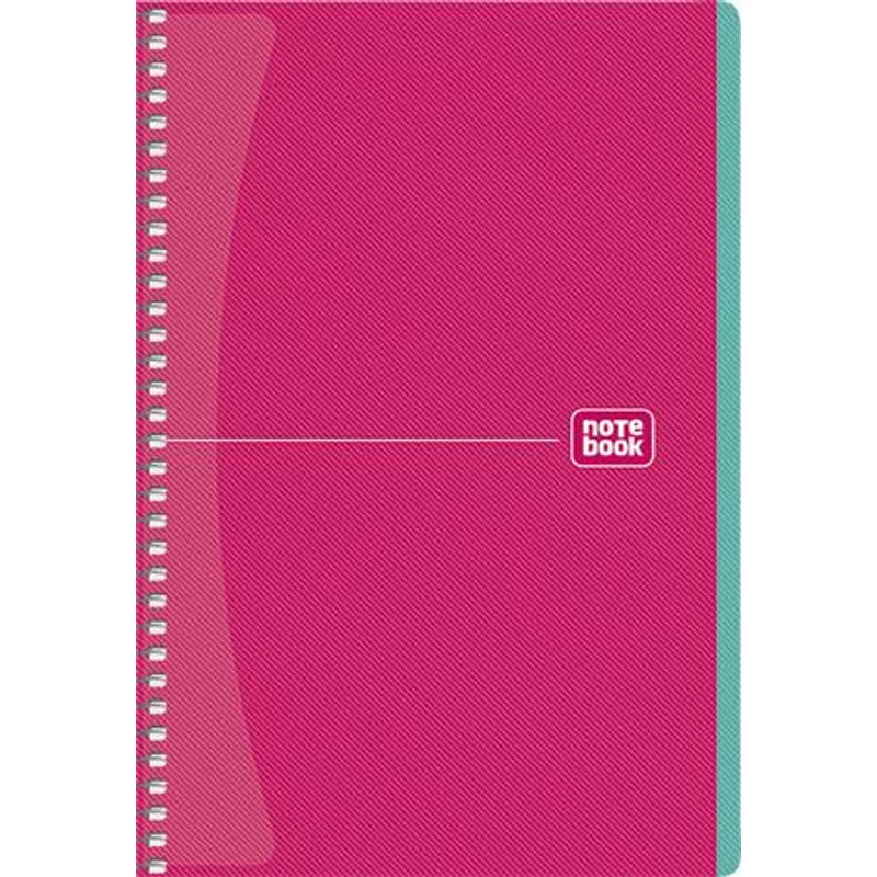 Spirálfüzet, A5, kockás, 80 lap, SHKOLYARYK „Notebook”, vegyes