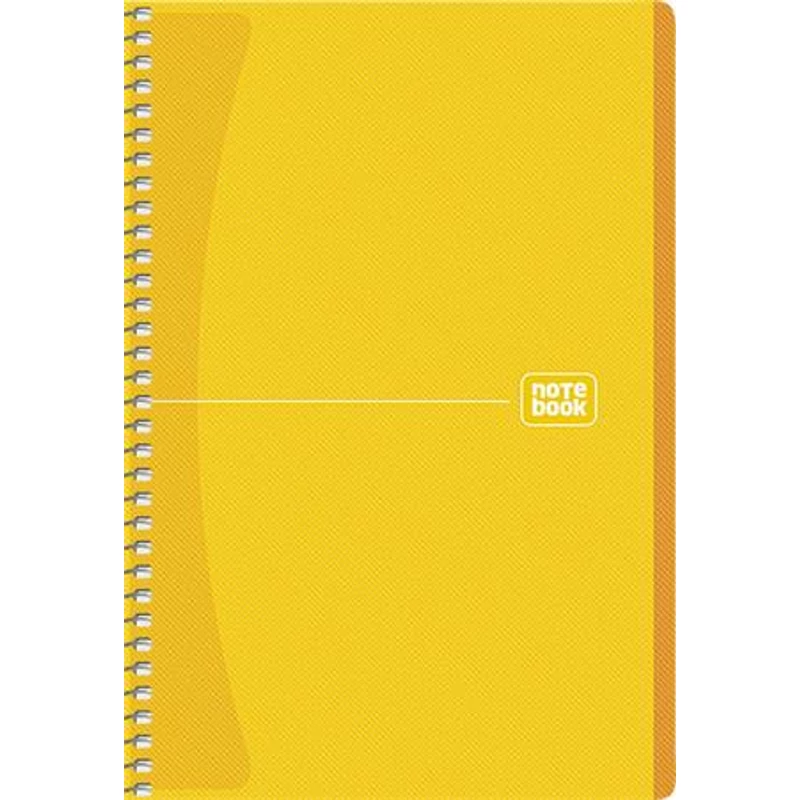 Spirálfüzet, A5, kockás, 80 lap, SHKOLYARYK „Notebook”, vegyes