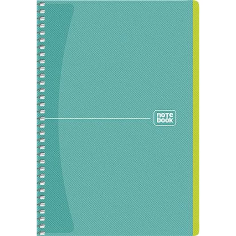 Spirálfüzet, A5, kockás, 80 lap, SHKOLYARYK „Notebook”, vegyes