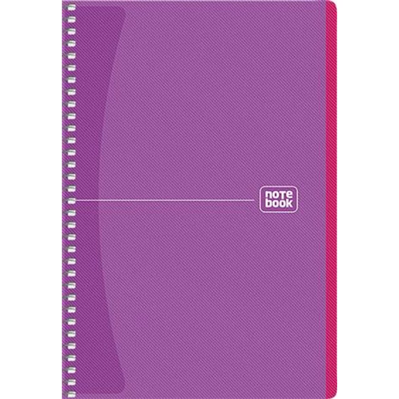 Spirálfüzet, A5, kockás, 80 lap, SHKOLYARYK „Notebook”, vegyes