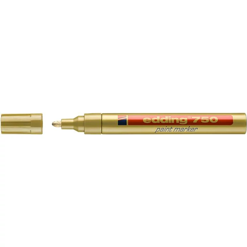 Lakkmarker, 2-4 mm, EDDING "750", arany