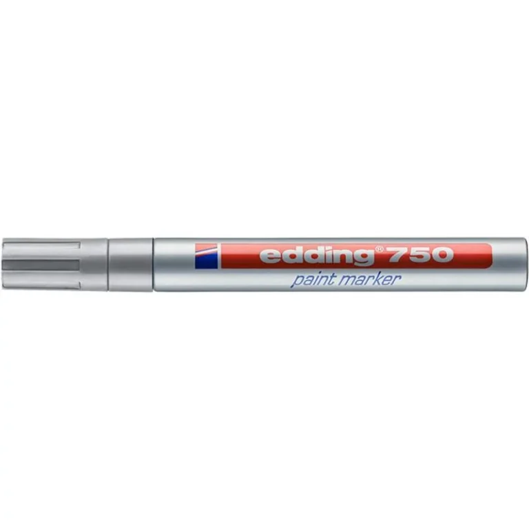 Lakkmarker, 2-4 mm, EDDING "750", ezüst
