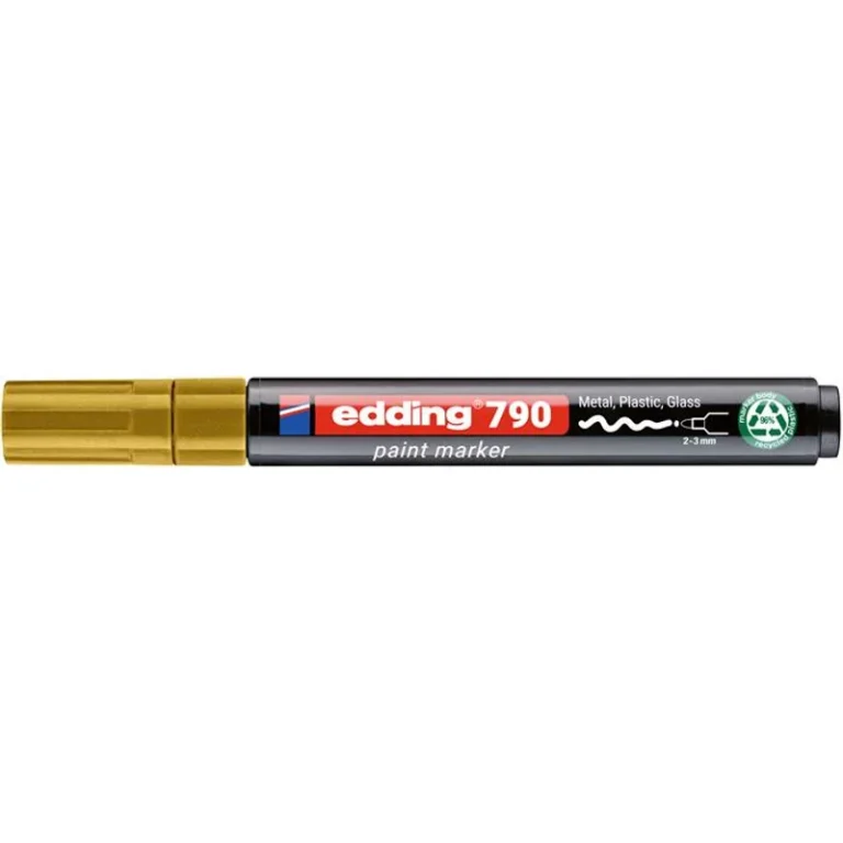 Lakkmarker, 1-2 mm, PCR, EDDING "791", arany