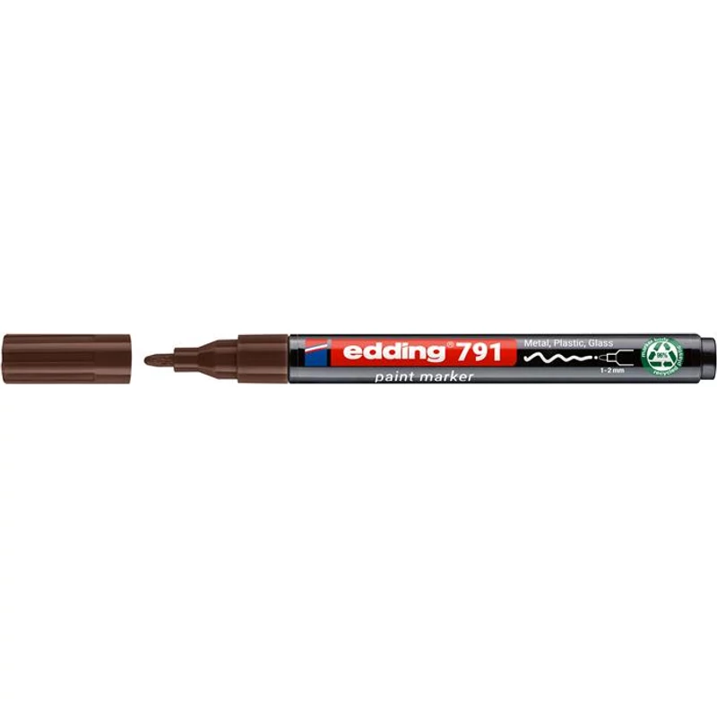 Lakkmarker, 1-2 mm, PCR, EDDING "791", barna