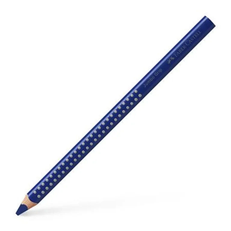 Színes ceruza, háromszögletű, FABER-CASTELL "Grip 2001 Jumbo", kék