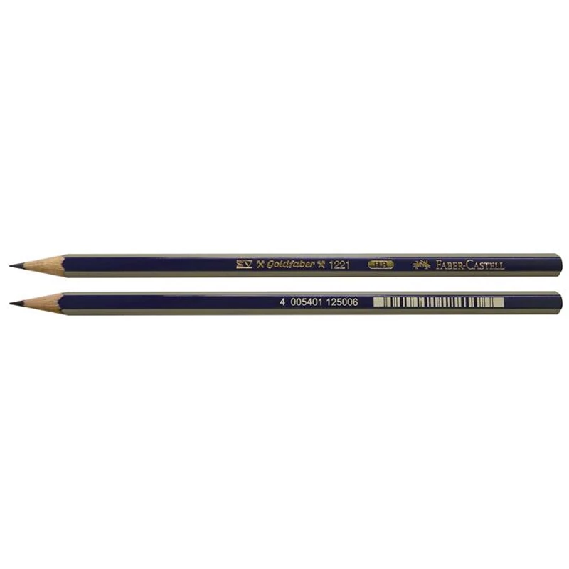 Grafitceruza, HB, hatszögletű, FABER-CASTELL „Goldfaber”
